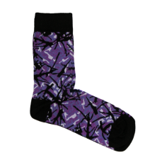 CALCETINES DE FELPA DANÉS, MORADO
