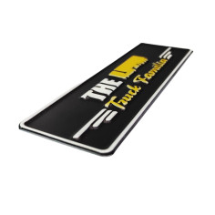 PLAQUE EMBOSSÉE THE TRUCK FAMILIA 2
