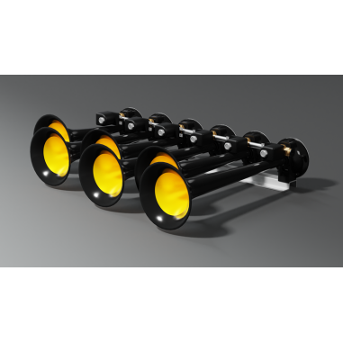 AIR HORN BASURI 4.0 BABY SHARK MUSICAL HORN 22 SOUNDS 12-24V