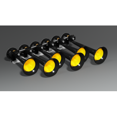 AIR HORN BASURI 4.0 BABY SHARK MUSICAL HORN 22 SOUNDS 12-24V