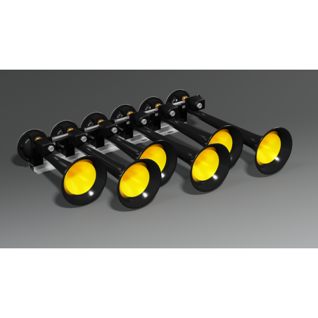 AIR HORN BASURI 4.0 BABY SHARK MUSICAL HORN 22 SOUNDS 12-24V