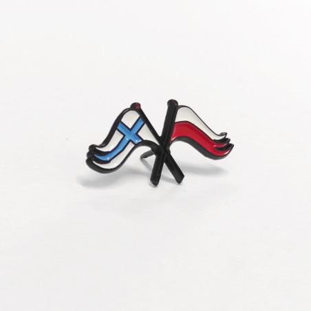 PIN BANDERA SUECIA - POLONIA PIN