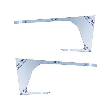 For DAF NGD XF XG XG+ STAINLESS HEADLAMP DECOR