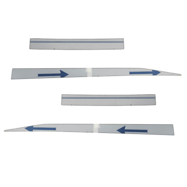 Pour DAF NGD XF XG XG + décor latéral en acier inoxydable