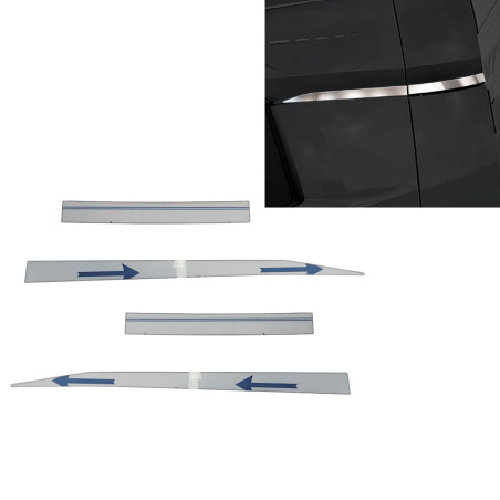 Per DAF NGD XF XG XG+ DECORAZIONI LATERALI IN ACCIAIO