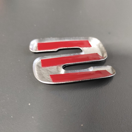 LETTER "S" FOR SCANIA NEXT GEN CHROME EMBLEM COVER