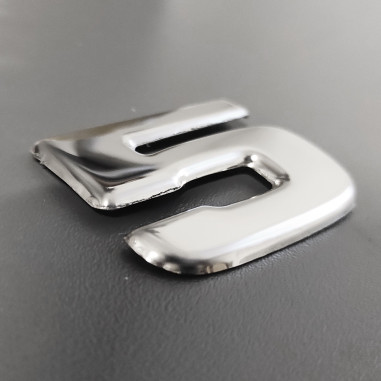 LETTER 5 FOR SCANIA NEXT GEN CHROME EMBLEM OVERLAY