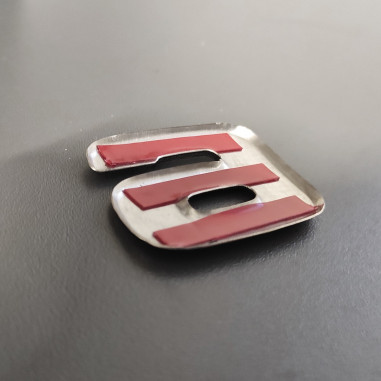 BRIEF 6 VOOR SCANIA NEXT GEN CHROME EMBLEEM OVERLAY