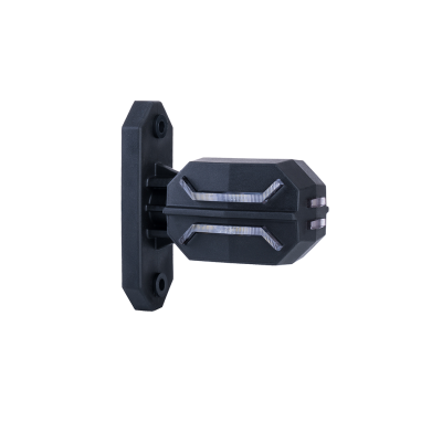 LAMPA OBRYSOWA DRAGON LD 3065 BIAŁO CZERWONO POMARAŃCZOWA