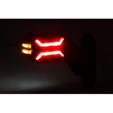 RIGHT MARKER LIGHT DRAGON LD 3064 WHITE RED ORANGE