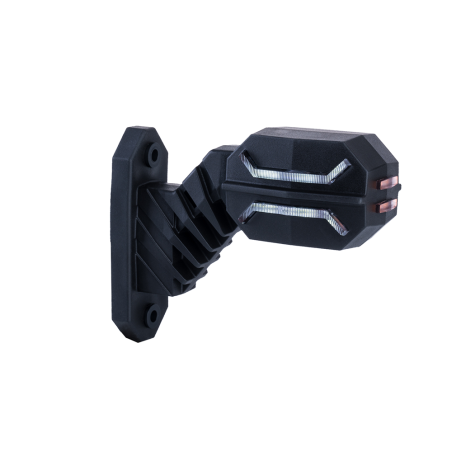 PRAWA LAMPA OBRYSOWA DRAGON LD 3064 BIAŁO CZERWONO POMARAŃCZOWA