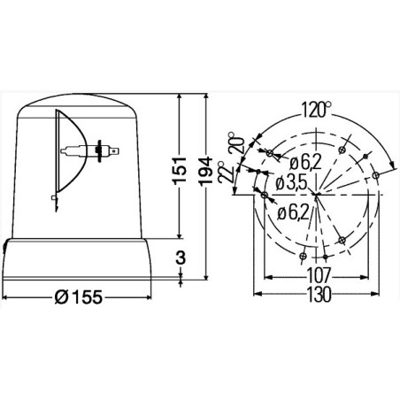 HELLA KL7000F 24V KAKAS