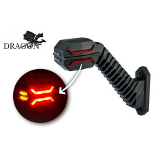 FARO DE LIQUIDACIÓN IZQUIERDO DRAGON LD 2994 BLANCO ROJO NARANJA