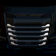 Do DAF NGD XF XG XG+ NIERDZEWNY DEKOR KRAWĘDZI GRILLA ATRAPY