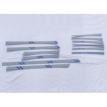 MAN TGX 21+ RAYAS DECORATIVAS LATERALES DE CABINA CROMADAS