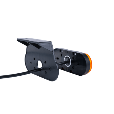 ORANJE LED-ONTLICHTINGSLAMP MET HANGER EN REFLECTOR