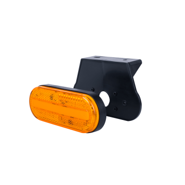 ORANGE LED CLEARANCE LAMPA MED HÄNGARE OCH REFLEKTOR