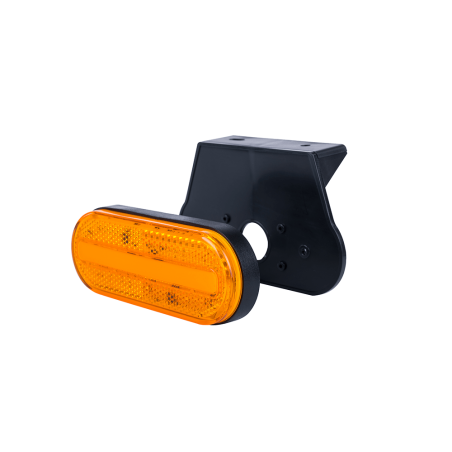 ORANGE LED CLEARANCE LAMPA MED HÄNGARE OCH REFLEKTOR