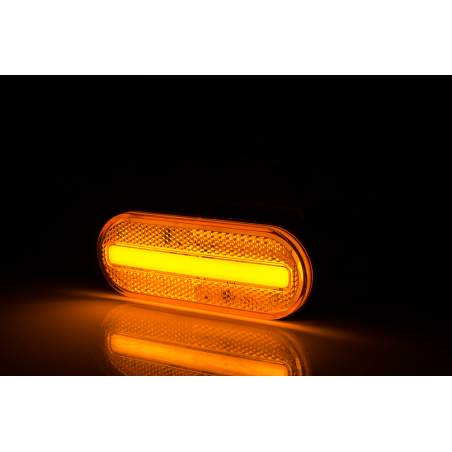 ORANGE LED MARKER LAMP WITH HANGER AND REFLECTOR LD 2774