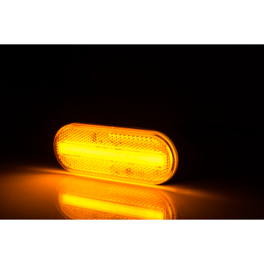 ORANGE LED CLEARANCE LAMPA MED GLAS LD 2771