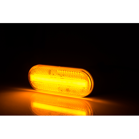 ORANGE LED CLEARANCE LAMPA MED GLAS LD 2771