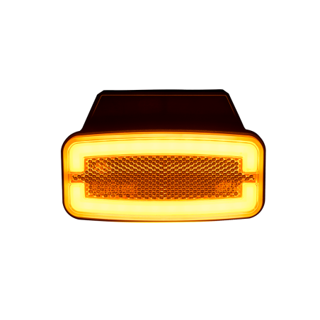 ORANGE LED CLEARANCE LAMPA MED HÄNGARE OCH REFLEKTOR LD 2765