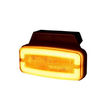 ORANGE LED MARKER LAMP WITH HANGER AND REFLECTOR LD 2765