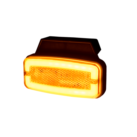 LUCE D'INGOMBRO A LED ARANCIO CON SUPPORTO E RIFLETTORE LD 2765