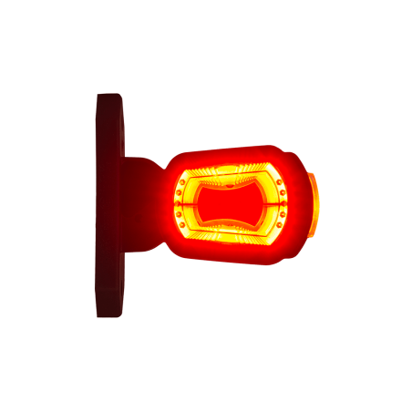 RIGHT MARKER LAMP LDCC 2777 WHITE RED ORANGE