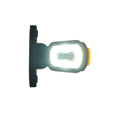 LEWA LAMPA OBRYSOWA LDCC 2776 BIAŁO CZERWONO POMARAŃCZOWA