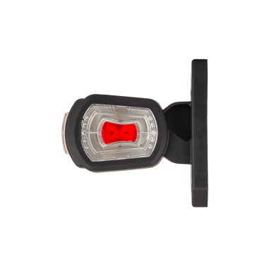 LEWA LAMPA OBRYSOWA LDCC 2776 BIAŁO CZERWONO POMARAŃCZOWA