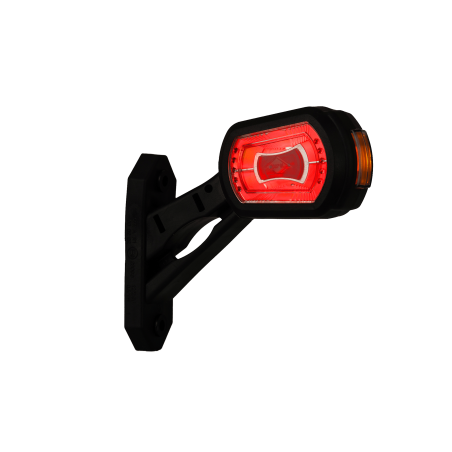 FEU D'ENJOLIVEUR DROIT LDCC 2697 BLANC ROUGE ORANGE