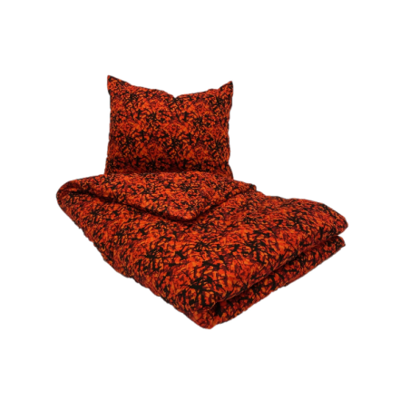 ROPA DE CAMA 140x200 ESTAMPADO FELPA DANÉS ROJO