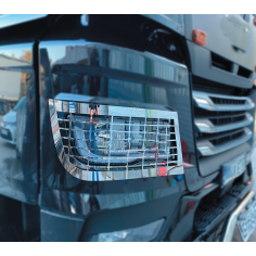 MAN TGX 21+ CHROMOWE SIATKI DEKORACYJNE REFLEKTORÓW