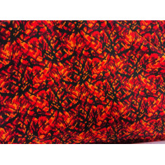 MATERIAL DANISH RED PLUSH DP02RED