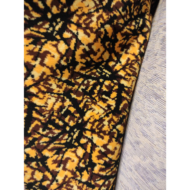 DEENSE GELE PLUCHE MATERIAAL DP02YELLOW