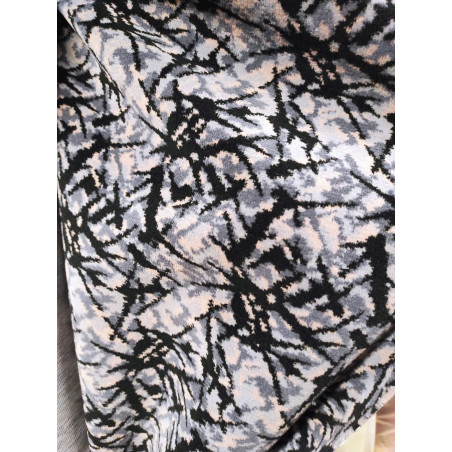 DANSKI MATERIJAL, SIVI PLIŠ DP02GREY