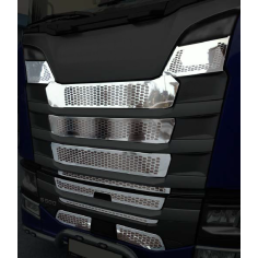 GRILLE SCANIA NEXT GEN S INOX CHROME