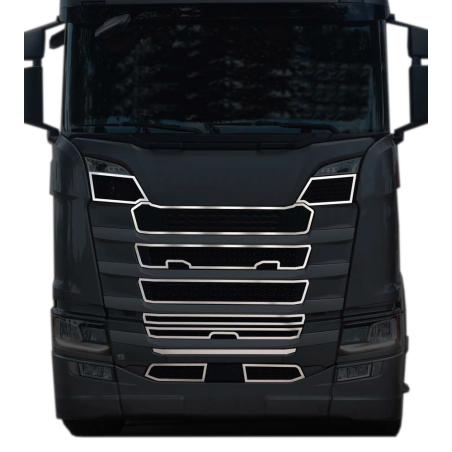 GRILLE SCANIA NEXT GEN S DÉCOR CHROME INOXYDABLE