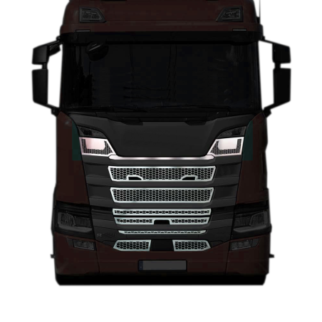 SCANIA NEXT GEN R GRIL NEREZ CHROM