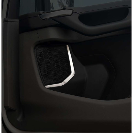 DECORACIONES DE ALTAVOCES DE PUERTA CROMADOS SCANIA NEXT GEN R S