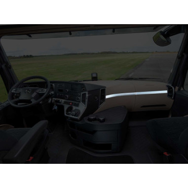 MERCEDES ACTROS MP4 MP5 CHROOM PASSAGIERSCONSOLE DECOR