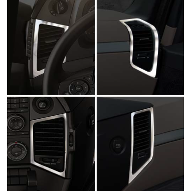 DECORI CROMATI PER GRIGLIA DI ASPIRAZIONE ARIA MERCEDES ACTROS MP4 MP5