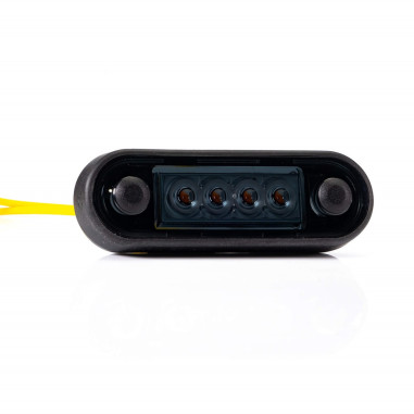 DONKERE TWEEKLEURIGE LED-ONTLICHTINGSLAMP, WIT ORANJE