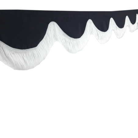 CORTINAS SHIFT BENELUX PLISADAS REVERSIBLES NEGRAS