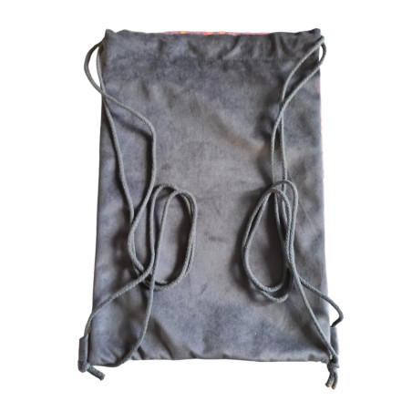 ZAINO ROSSO IN STILE PELUCHE DANESE