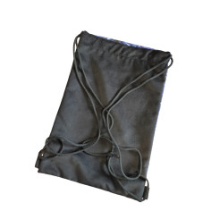 BLAUWE RUGZAKTAS IN DEENSE PLUCHE STIJL 2