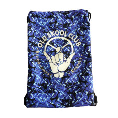 BLÅ RYGGSVÄSKA I DANSK LYCKSTIL