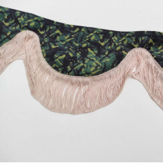 CANTONNIÈRE DE PARE-BRISE VERTE EN PELUCHE DE STYLE DANOIS DP03 2