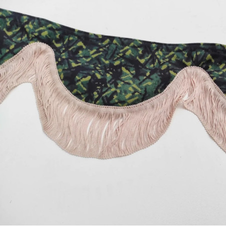 CANTONNIÈRE DE PARE-BRISE VERTE EN PELUCHE DE STYLE DANOIS DP03